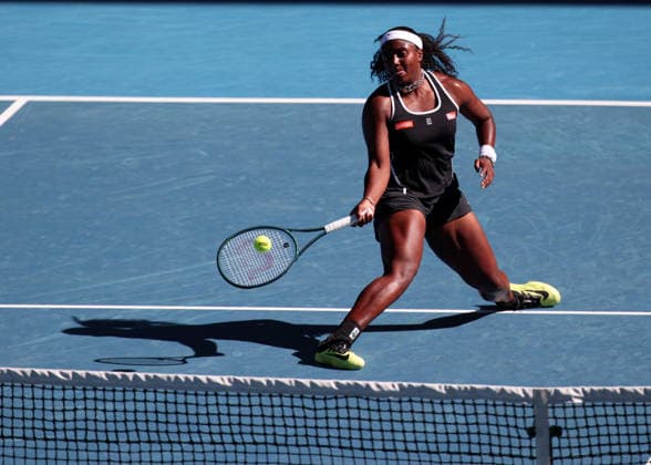 Hailey Baptiste USA , Australian Open 2026, Melbourne Park, Melbourne, Victoria, Australia Copyright: xJuergenxHasenkopfx