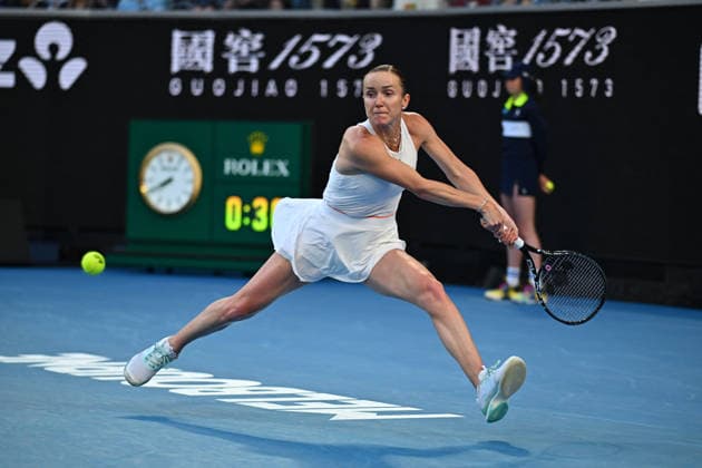 Australian Open 2026 - Melbourne Elina Svitolina (UKR) during her third round match at the 2026 Australian Open at Melbourne Park in Melbourne, AUSTRALIA, on January 23, 2026. Photo by Corinne Dubreuil ABACAPRESS.COM MELBOURNE Australia  Copyright: xDubreuilxCorinne ABACAx