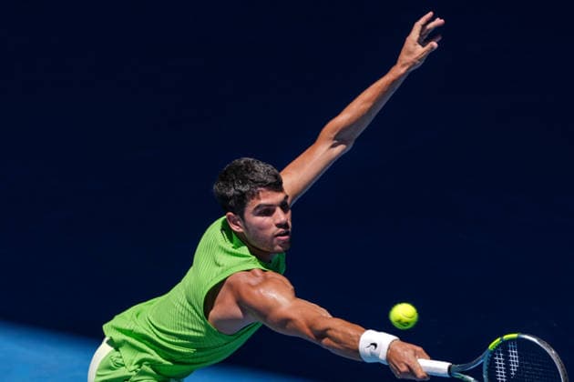 TENNIS : Open Australie 2026 - Melbourne - 23 01 2026 Carlos Alcaraz - Australian Open - Melbourne - 23 01 2026 melbourne  Copyright: xSportxPZx