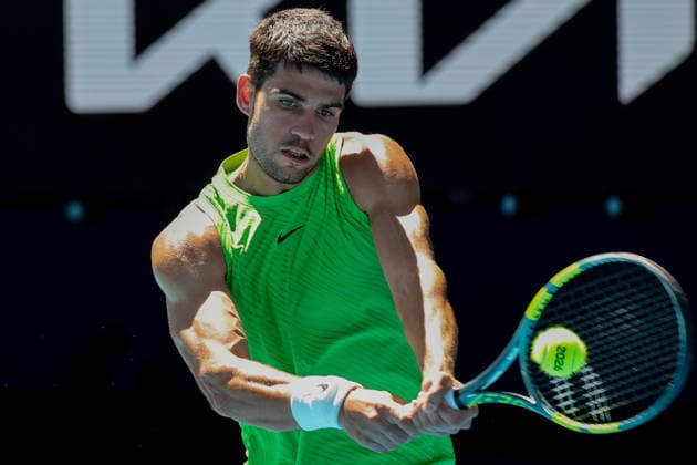 TENNIS : Open Australie 2026 - Melbourne - 23 01 2026 Carlos Alcaraz - Australian Open - Melbourne - 23 01 2026 melbourne  Copyright: xSportxPZx