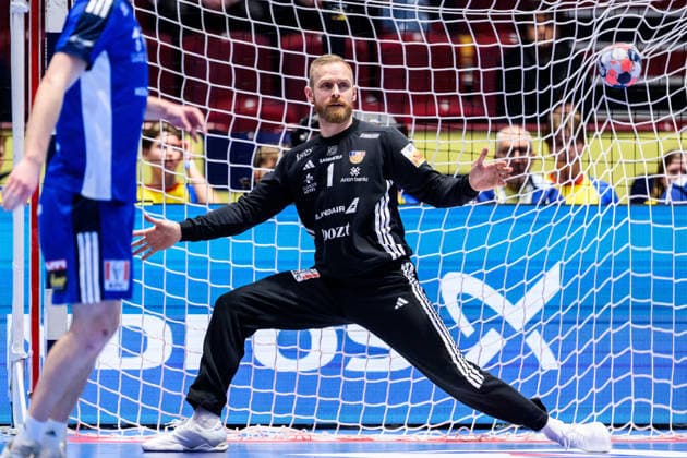 260123 Goalkeeper Bjorgvin Pall Gustavsson of Iceland during the EHF European Handball Championship main round match between Iceland and Croatia on January 23, 2026 in Malmö Photo Petter Arvidson BILDBYRAN kod PA PA1134 handball handball handball handballs em 2026 croatia croatia island iceland ehf european handball championship bbeng grappa33  Copyright: PETTERxARVIDSON BB260123PA028