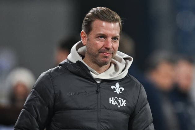Florian Kohfeldt SV Darmstadt 1898, Coach before the match, GER, SV Darmstadt 98 vs 1 FC Nürnberg, Football, 2 Bundesliga, Matchday 19, Season 2025 2026, 23 01 2026 DFL REGULATIONS PROHIBIT ANY USE OF PHOTOGRAPHS AS IMAGE SEQUENCES AND OR QUASI VIDEO GER, SV Darmstadt 98 vs 1 FC Nürnberg, Football, 2 Bundesliga, Matchday 19, Season 2025 2026, 23 01 2026 Darmstadt Copyright: xEibner-Pressefoto FlorianxWiegandx EP_FWD