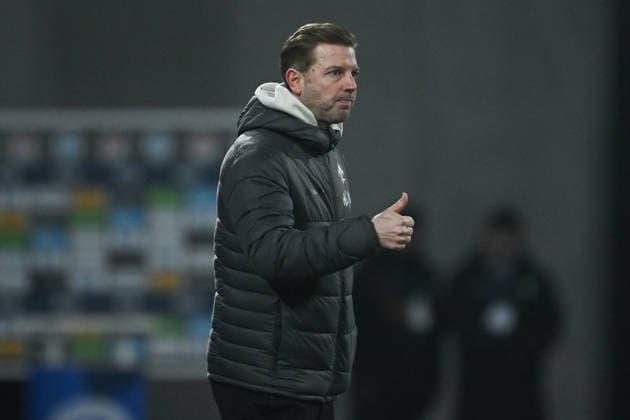Florian Kohfeldt SV Darmstadt 1898, Coach gesticulates GER, SV Darmstadt 98 vs 1 FC Nürnberg, Football, 2 Bundesliga, Matchday 19, Season 2025 2026, 23 01 2026 DFL REGULATIONS PROHIBIT ANY USE OF PHOTOGRAPHS AS IMAGE SEQUENCES AND OR QUASI VIDEO GER, SV Darmstadt 98 vs 1 FC Nürnberg, Football, 2 Bundesliga, Matchday 19, Season 2025 2026, 23 01 2026 Darmstadt Copyright: xEibner-Pressefoto FlorianxWiegandx EP_FWD