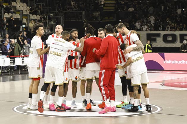 Basketball, EuroLeague, Virtus Bologna - Roter Stern Belgrad Stella Rossa - Crvena Zvezda Meridianbet Belgrade during Virtus Bologna vs Crvena Zvezda Meridianbet Belgrade, Basketball Euroleague match in Bologna, Italy, January 23 2026  Copyright: xNorbertoxMaccagno IPAxSportx xipa-agency.netx xx IPA_70467786 IPA_Agency_IPA70467786