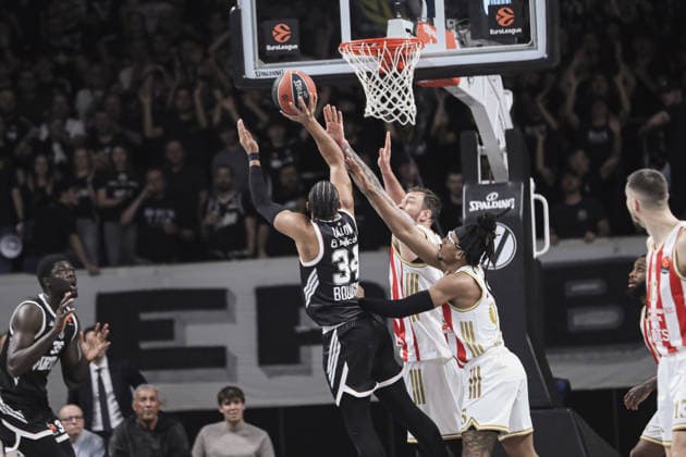 Basketball, EuroLeague, Virtus Bologna - Roter Stern Belgrad 34 Karim Jallow (Virtus Bologna) during Virtus Bologna vs Crvena Zvezda Meridianbet Belgrade, Basketball Euroleague match in Bologna, Italy, January 23 2026  Copyright: xNorbertoxMaccagno IPAxSportx xipa-agency.netx xx IPA_70469742 IPA_Agency_IPA70469742