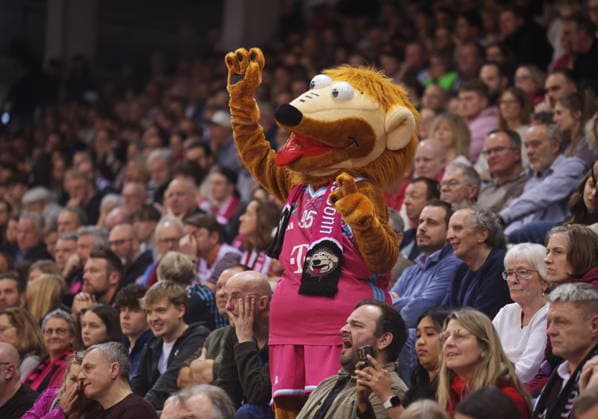 Mascot Bonni Telekom Baskets Bonn vs Rostock Seawolves 17 Speiltag Saison 2025 26