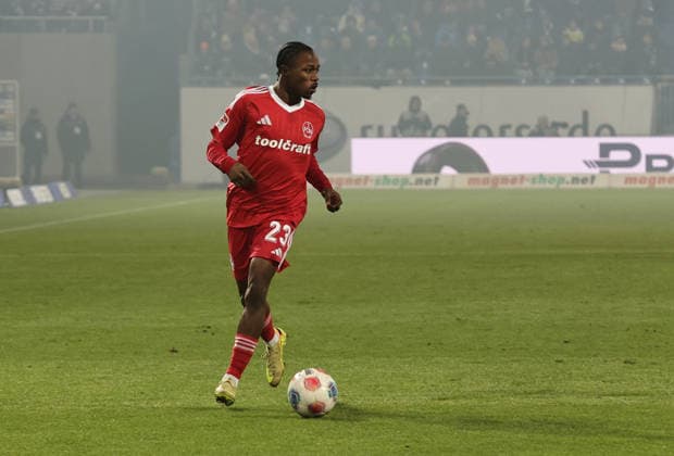 23 01 2026 Soccer Season 2025 2026 2 Soccer Bundesliga 19 Matchday SV Darmstadt 98 SVD D98 Lilien 1 FC Nürnberg FCN Club Sportfoto Zink DaMa xdaxmax DFL regulations prohibit any use of photographs as image sequences and or quasi video only for editorial use Mohamed Ali Zoma 23, 1 FC Nürnberg FCN Freisteller Einzelbild
