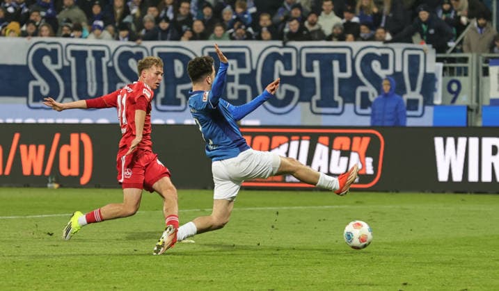 23 01 2026 Soccer Season 2025 2026 2 Soccer Bundesliga 19 Matchday SV Darmstadt 98 SVD D98 Lilien 1 FC Nürnberg FCN Club Sportfoto Zink DaMa xdaxmax DFL regulations prohibit any use of photographs as image sequences and or quasi video only for editorial use Eric Porstner 41, 1 FC Nürnberg FCN mit Torschuss gg Sergio Lopez 2, SV Darmstadt 98 D98 SV98