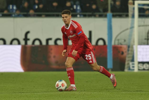 23 01 2026 Soccer Season 2025 2026 2 Soccer Bundesliga 19 Matchday SV Darmstadt 98 SVD D98 Lilien 1 FC Nürnberg FCN Club Sportfoto Zink DaMa xdaxmax DFL regulations prohibit any use of photographs as image sequences and or quasi video only for editorial use Finn Ole Becker 25, 1 FC Nürnberg FCN