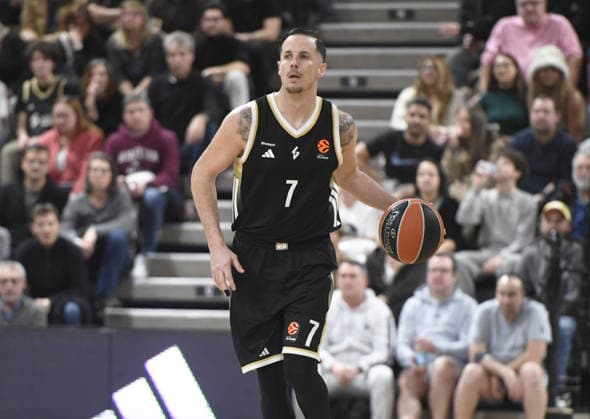 Basketball : ASVEL Villeurbanne vs FC Barcelone - Euroleague - 23 01 2026 Thomas HEURTEL of ASVEL during the Turkish Airlines EuroLeague basketball match between LDLC ASVEL Villeurbanne and FC Barcelone at Astroballe in Villeurbanne, France on 23 January 2026 VILLEURBANNE LyonFrance  Copyright: xMouradxALLILIx