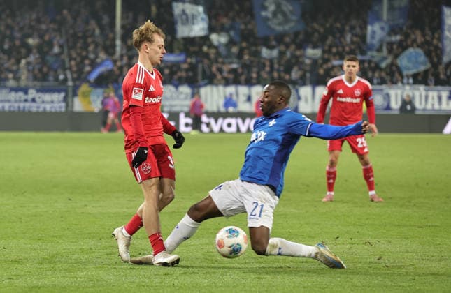 23 01 2026 Soccer Season 2025 2026 2 Soccer Bundesliga 19 Matchday SV Darmstadt 98 SVD D98 Lilien 1 FC Nürnberg FCN Club Sportfoto Zink DaMa xdaxmax DFL regulations prohibit any use of photographs as image sequences and or quasi video only for editorial use Tim Janisch 32, 1 FC Nürnberg FCN Matondo Merveille Papela 21, SV Darmstadt 98 D98 SV98