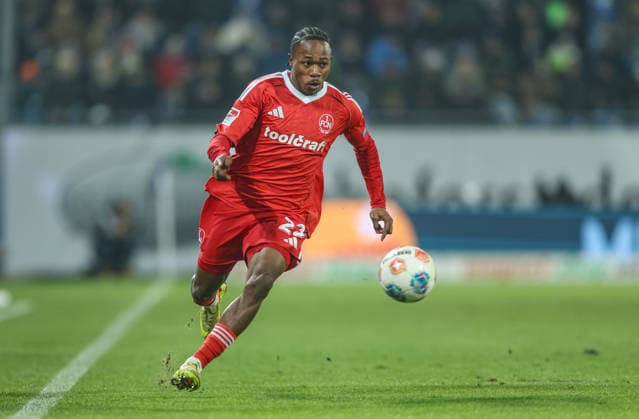 GER, Darmstadt, SV Darmstadt 98 vs 1 FC Nürnberg, 2 Bundesliga, Football, DFB, Season 2025 2026, Merck Stadion am Böllenfalltor, 19 Matchday in picture Mohamed Ali Zoma 1 FC Nürnberg 23 DFB DFL REGULATIONS PROHIBIT ANY USE OF PHOTOGRAPHS AS IMAGE SEQUENCES AND OR QUASI VIDEO, 23 01 2026 Copyright: HMBxMedia HendrikxHamelau