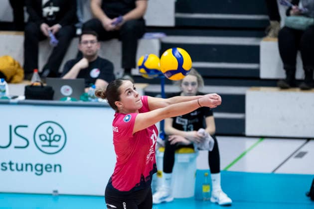 1 Volleyball Bundesliga Women Schwarz Weiss Erfurt vs VC Wiesbaden Erfurt 23 01 2026 Sanne Konijnenberg 11 VC Wiesbaden 1 Volleyball Bundesliga Women Schwarz Weiss Erfurt vs VC Wiesbaden Riethsporthalle Erfurt 23 01 2026 Copyright: xBEAUTIFULxSPORTS Duehringx