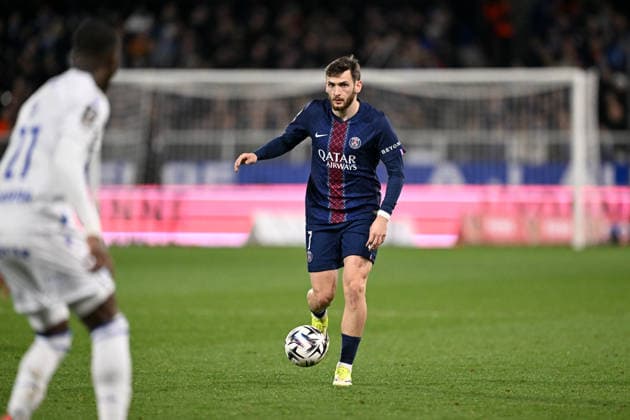 AJ Auxerre v Paris Saint-Germain - Ligue 1 McDonald s 2025 2026 07 Khvicha KVARATSKHELIA (psg) during the Ligue 1 McDonald s match between Auxerre and Paris at Stade Abbe Deschamps on January 23, 2026 in Auxerre, France. Auxerre France  Copyright: xFEPx 776348257
