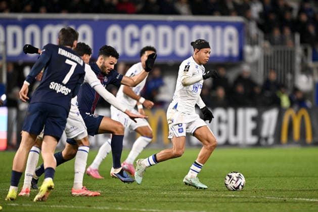 AJ Auxerre v Paris Saint-Germain - Ligue 1 McDonald s 2025 2026 05 Kevin DANOIS (aja) during the Ligue 1 McDonald s match between Auxerre and Paris at Stade Abbe Deschamps on January 23, 2026 in Auxerre, France. Auxerre France  Copyright: xFEPx 776348257
