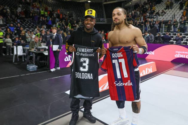 BASKET - Euroleague - Virtus Bologna vs Crvena Zvezda Meridianbet Belgrade jonathan rowe giocatore bologna calcio 1909 03 Carsen EDWARDS Virtus Bologna BASKETBALL - ITALIAN SERIE A Virtus Bologna vs Crvena Zvezda Stella Rossa Belgrade 23-01-2026 during Virtus Bologna vs Crvena Zvezda Meridianbet Belgrade, Basketball Euroleague match in Bologna, Italy, January 23 2026 Bologna Italy  Copyright: xIPAxSport ABACAx