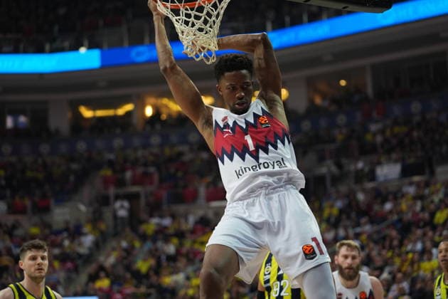 Fenerbahce Beko v Kosner Baskonia - EuroLeague ISTANBUL, TURKIYE - JANUARY 23: Mamadi Diakite (1) of Kosner Baskonia during the EuroLeague week 24 basketball match between Fenerbahce Beko and Kosner Baskonia at Ulker Sports and Event Hall in Istanbul, Turkiye on January 23, 2026. Beyza Comert Anadolu Istanbul Turkey. Editorial use only. Please get in touch for any other usage.  Copyright: x2026xAnadoluxBeyzaxComertx