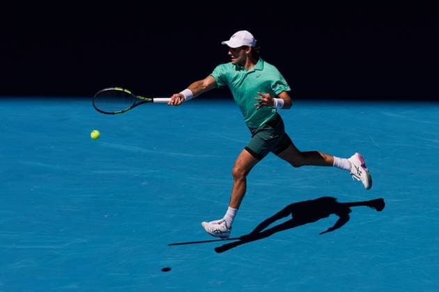 Eliot Spizzirri of the United States of America Australian Open tennis tournament, Day Seven, Melbourne Park, Australia - 24 Jan 2026Melbourne Melbourne Park Victoria (VIC) Australia  Copyright: xRachelxBach Shutterstockx 16380458ab