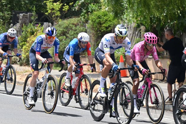 24-01-2026 Tour Down Under; Tappa 04 Brighton - Willunga; 2026, Movistar; Romo, Oliver Javier; 