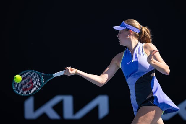 Mariella Thamm GER , Girls Singles, Girls Singles, Australian Open 2026, Melbourne Park, Melbourne, Victoria, Australia Copyright: xJuergenxHasenkopfx