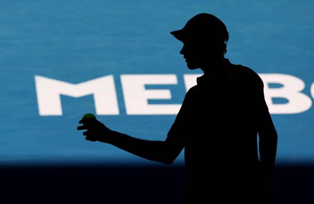 Silhouette of Jannik Sinner of Italy Australian Open tennis tournament, Day Seven, Melbourne Park, Australia - 24 Jan 2026Melbourne Melbourne Park Victoria (VIC) Australia  Copyright: xEllaxLing Shutterstockx 16380459an