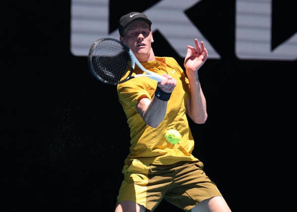 Jannik Sinner ITA , Australian Open 2026, Melbourne Park, Melbourne, Victoria, Australia Copyright: xJuergenxHasenkopfx