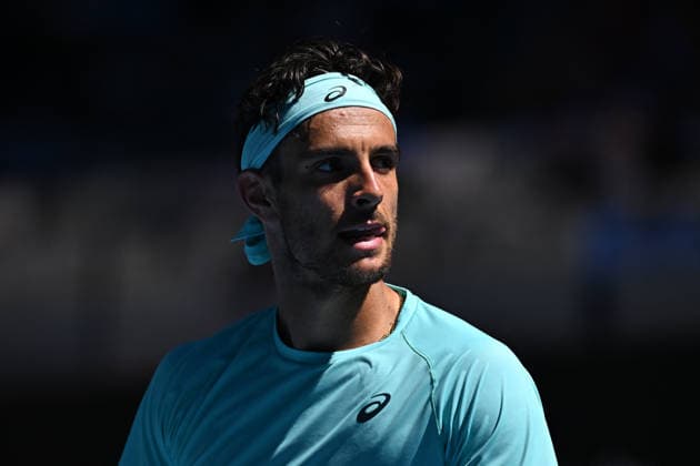 Australian Open - Melbourne Lorenzo Musetti (ITA) during his third round match at the 2026 Australian Open at Melbourne Park in Melbourne, Australia, on January 24, 2026. Photo by Corinne Dubreuil ABACAPRESS.COM Melbourne Australia  Copyright: xDubreuilxCorinne ABACAx