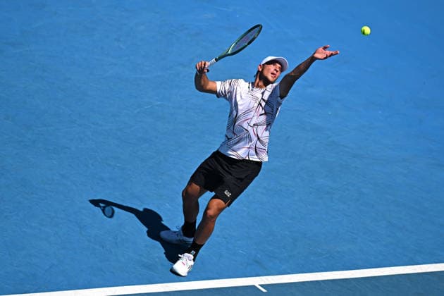 Australian Open - Melbourne Luciano Darderi (ITA) during his third round match at the 2026 Australian Open at Melbourne Park in Melbourne, Australia, on January 24, 2026. Photo by Corinne Dubreuil ABACAPRESS.COM Melbourne Australia  Copyright: xDubreuilxCorinne ABACAx