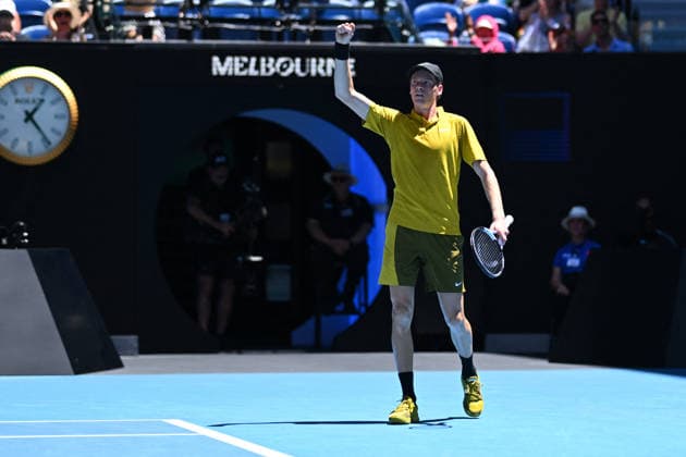 Australian Open - Melbourne Jannik Sinner (ITA) during his third round match at the 2026 Australian Open at Melbourne Park in Melbourne, Australia, on January 24, 2026. Photo by Corinne Dubreuil ABACAPRESS.COM Melbourne Australia  Copyright: xDubreuilxCorinne ABACAx