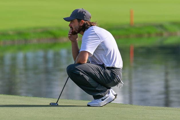 Hero Dubai Desert Classic 2026 DUBAI, UAE - JANUARY 24: British golfer Tommy Fleetwood competes in the third round of the Hero Dubai Desert Classic 2026 at Emirates Golf Club in Dubai, United Arab Emirates on January 24, 2026. Waleed Zein Anadolu Dubai United Arab Emirates. Editorial use only. Please get in touch for any other usage.  Copyright: x2026xAnadoluxWaleedxZeinx