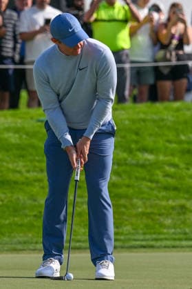 Hero Dubai Desert Classic 2026 DUBAI, UAE - JANUARY 24: Rory McIlroy of Northern Ireland in action in the third round of the Hero Dubai Desert Classic 2026 at Emirates Golf Club in Dubai, United Arab Emirates on January 24, 2026. Waleed Zein Anadolu Dubai United Arab Emirates. Editorial use only. Please get in touch for any other usage.  Copyright: x2026xAnadoluxWaleedxZeinx