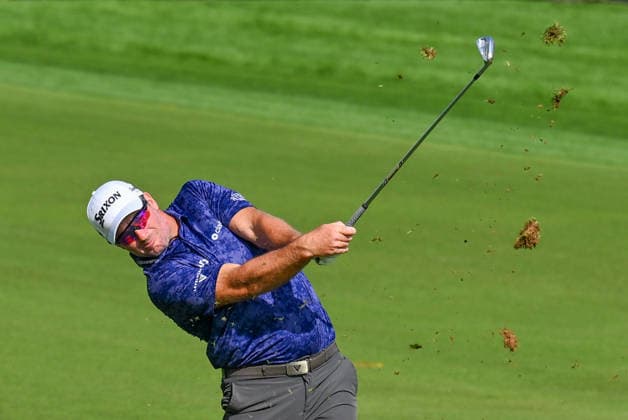 Hero Dubai Desert Classic 2026 DUBAI, UAE - JANUARY 24: Ryan Fox of New Zealand in action during the third round of the Hero Dubai Desert Classic 2026 at Emirates Golf Club in Dubai, United Arab Emirates on January 24, 2026. Waleed Zein Anadolu Dubai United Arab Emirates. Editorial use only. Please get in touch for any other usage.  Copyright: x2026xAnadoluxWaleedxZeinx