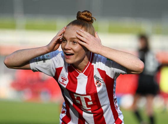 23 01 2026 xophax, Football Womens Bundesliga Google Pixel Womens Bundesliga 25 26 Season 2025 2026 1 FC Köln SC Freiburg Laura Vogt 1 FC Köln Köln