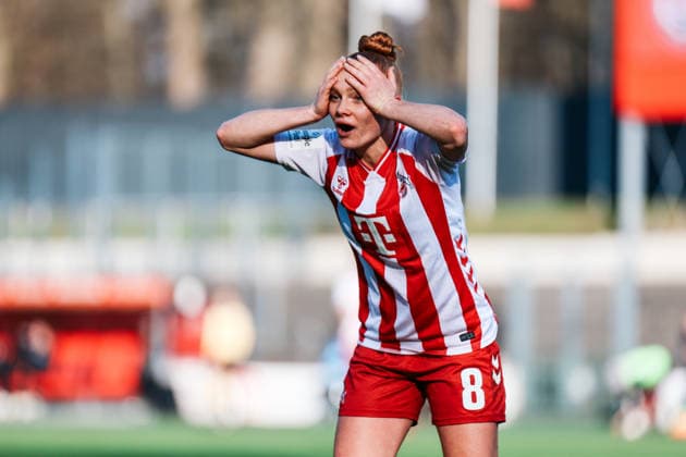 Google Pixel Women Bundesliga 1 FC Köln SC Freiburg 24 01 2026 Laura Vogt 1 FC Köln, 8 reacts Google Pixel Women Bundesliga 1 FC Köln SC Freiburg Köln, Franz Kremer Stadion 24 01 2025 DFB REGULATIONS PROHIBIT ANY USE OF PHOTOGRAPHS AS IMAGE SEQUENCES AND OR QUASI VIDEO Copyright: xBEAUTIFULxSPORTS Freisenx