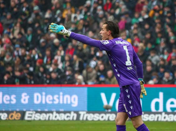 Germany Soccer 2 Bundesliga 2025 26, 19 Matchday Hannover 96 Fortuna Düsseldorf Heinz von Heiden Arena Stadion Hannover Nahuel Noll Hannover 96, 1 Hannover Copyright: xAymanxAlahmedx