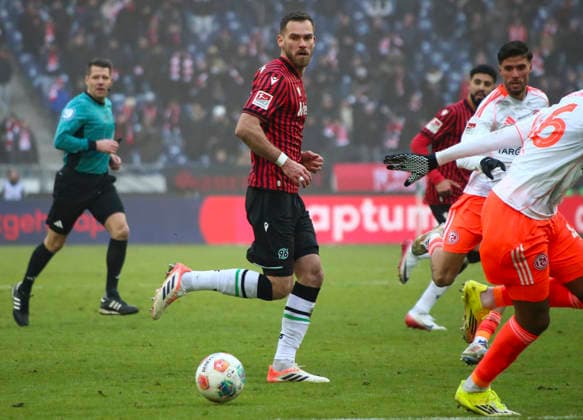 Germany Soccer 2 Bundesliga 2025 26, 19 Matchday Hannover 96 Fortuna Düsseldorf Heinz von Heiden Arena Stadion Hannover Boris Tomiak Hannover 96, 3 Hannover Copyright: xAymanxAlahmedx