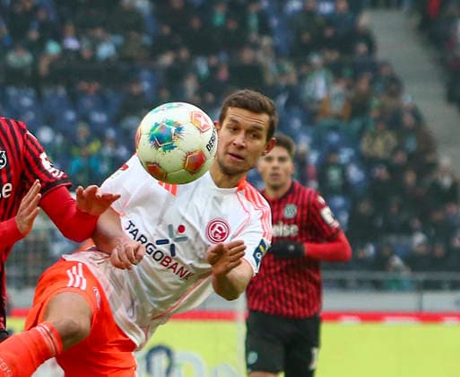 Germany Soccer 2 Bundesliga 2025 26, 19 Matchday Hannover 96 Fortuna Düsseldorf Heinz von Heiden Arena Stadion Hannover Tim Oberdorf Fortuna Düsseldorf, 15 Hannover Copyright: xAymanxAlahmedx