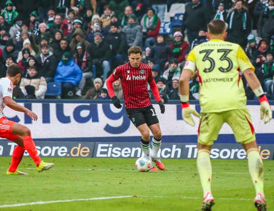 Germany Soccer 2 Bundesliga 2025 26, 19 Matchday Hannover 96 Fortuna Düsseldorf Heinz von Heiden Arena Stadion Hannover Franz Roggow Hannover 96, 13 Hannover Copyright: xAymanxAlahmedx