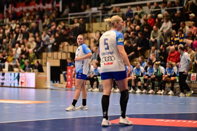 Handball I Women I Season 2025 2026 I 14 HBF I 1 Matchday I Buxtehuder SV Sport Union Neckarsulm I 24 01 2026 Gudmestad Angunn 7, Neckarsulmer Sport Union Buxtehude Halle Nord Niedersachsen Germany Copyright: xLobeca FelixxSchlikisx