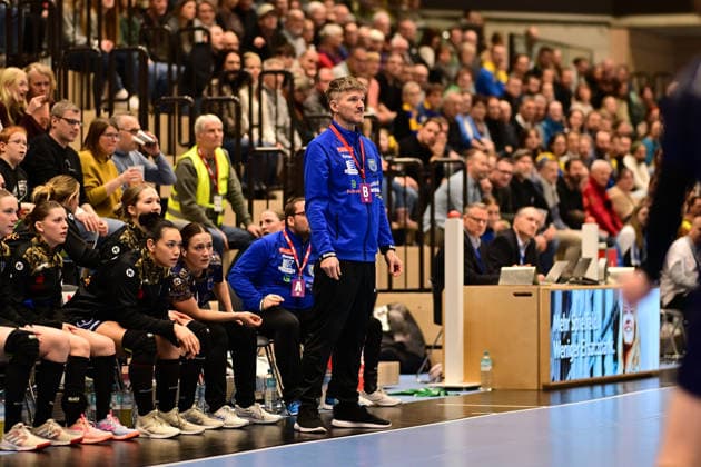 Handball I Women I Season 2025 2026 I 14 HBF I 1 Matchday I Buxtehuder SV Sport Union Neckarsulm I 24 01 2026 Nicolaj Bredekjaer Andersson Buxtehuder Sportverein Buxtehude Halle Nord Niedersachsen Germany Copyright: xLobeca FelixxSchlikisx