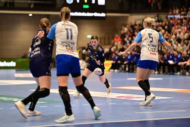 Handball I Women I Season 2025 2026 I 14 HBF I 1 Matchday I Buxtehuder SV Sport Union Neckarsulm I 24 01 2026 Buxtehude Halle North Lower Saxony Germany Copyright: xLobeca FelixxSchlikisx