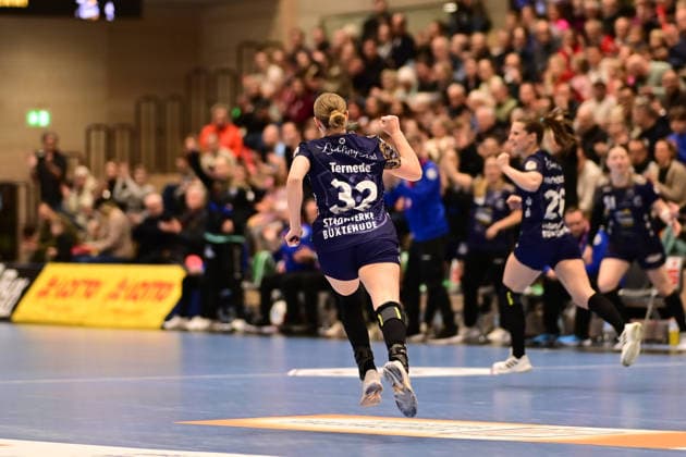 Handball I Women I Season 2025 2026 I 14 HBF I 1 Matchday I Buxtehuder SV Sport Union Neckarsulm I 24 01 2026 Cheers, excitement, enthusiasm, euphoria, joy, happiness, cheerfulness at Isa Ternede 32, Buxtehuder Sportverein Buxtehude Halle Nord Niedersachsen Germany Copyright: xLobeca FelixxSchlikisx
