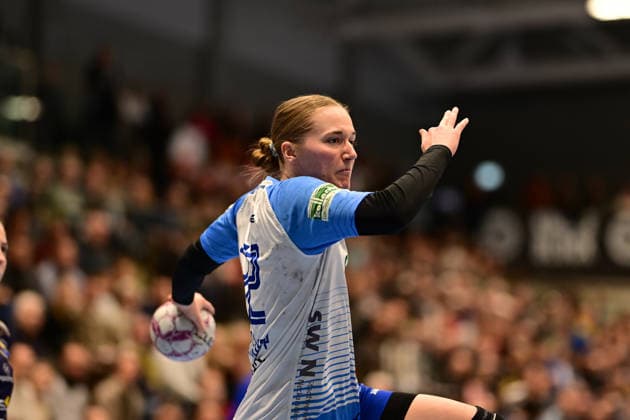 Handball I Women I Season 2025 2026 I 14 HBF I 1 Matchday I Buxtehuder SV Sport Union Neckarsulm I 24 01 2026 Ossenkopp Meret 22, Neckarsulmer Sport Union Buxtehude Halle Nord Niedersachsen Germany Copyright: xLobeca FelixxSchlikisx