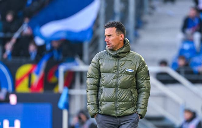 Coach Christian Eichner Karlsruher SC looks thoughtful during the 2 Bundesliga match between Karlsruher SC and Hertha BSC at BBBank Wildpark on January 24, 2026 in Karlsruhe, Germany Germany Photo by Silas Schüller DeFodi Images Coach Christian Eichner Karlsruher SC looks thoughtful during the 2 Bundesliga match between Karlsruher SC and Hertha BSC at BBBank Wildpark on January 24, 2026 in Karlsruhe, Germany Photo by Silas Schüller DeFodi Images DFB DFL REGULATIONS PROHIBIT ANY USE OF PHOTOGRAPHS AS IMAGE SEQUENCES AND OR QUASI VIDEO Photo by Silas Schueller DeFodi Images