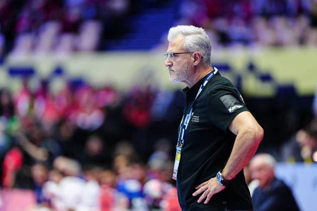 Paulo Pereira Portugal, Coach DEN, France vs Portugal, Handball, EHF European Championship 2026, Main Round, Matchday 2, 24 01 2026 DEN, France vs Portugal, Handball, EHF European Championship 2026, Main Round, Matchday 2, 24 01 2026 Herning Copyright: xEibner-Pressefoto MarcelxvonxFehrnx EP_MFN
