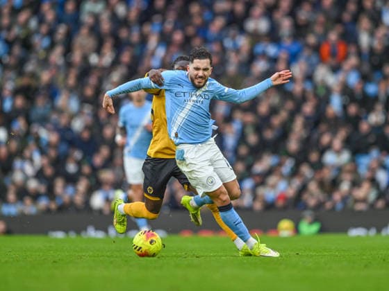 Manchester City v Wolverhampton Wanderers Premier League Rayan Cherki of Manchester City during the Premier League match at the Etihad Stadium, Manchester 24 01 2026 UK Newspapers OUT Copyright: xKarlxVallantinex FIL-22858-0054