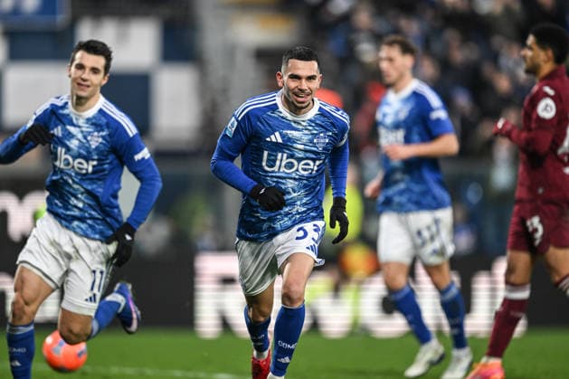 Lucas da Cunha of Calcio Como celebrating after a goal during the Italian Serie A football match between Calcio Como and Torino FC on January 24, 2026 at the Giuseppe Senigallia stadium in Como, Italy Photo Tiziano Ballabio  Copyright: xTizianoxBallabio IPAxSportx xipa-agency.netx xx IPA_70499795 IPA_Agency_IPA70499795