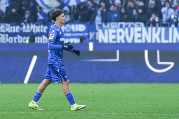 2 Bundesliga, Karlsruher SC vs Hertha BSC, 24 01 2026 Louey Ben Farhat Karlsruher SC, 19 2 Bundesliga, Karlsruher SC vs Hertha BSC, BBBank Wildpark Karlsruhe, 24 01 2026 DFB DFL REGULATIONS PROHIBIT ANY USE OF PHOTOGRAPHS AS IMAGE SEQUENCES AND OR QUASI VIDEO Copyright: xBEAUTIFULxSPORTS Boscox