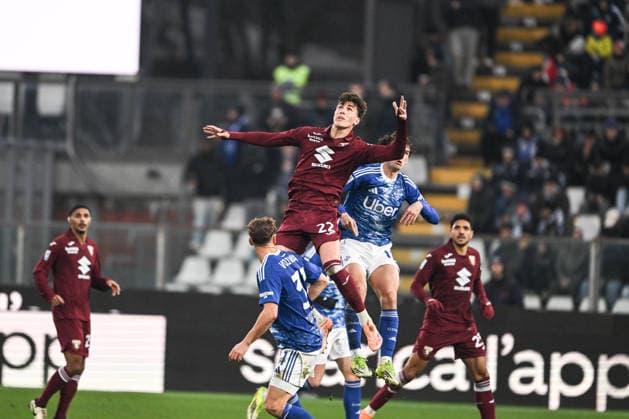 Como 1907 v Torino FC - Serie A Cesare Casadei of Torino FC is in action during the Italian Serie A football match between Calcio Como and Torino FC at the Giuseppe Senigallia stadium in Como, Italy, on January 24, 2026. Como Italy  Copyright: xTizianoxBallabiox originalFilename:ballabio-calcioco260124_npbtS.jpg