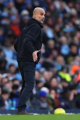 Manchester City v Wolverhampton Wanderers - Premier League Pep Guardiola, Manager of Manchester City on the side line during the Premier League match between Manchester City and Wolverhampton Wanderers at Etihad Stadium on January 24, 2026 in Manchester, England. WARNING! This Photograph May Only Be Used For Newspaper And Or Magazine Editorial Purposes. May Not Be Used For Publications Involving 1 player, 1 Club Or 1 Competition Without Written Authorisation From Football DataCo Ltd. For Any Queries, Please Contact Football DataCo Ltd on +44 (0) 207 864 9121 Manchester Etihad Stadium England United Kingdom Copyright: xAllstarxPicturexLibraryxLtdx